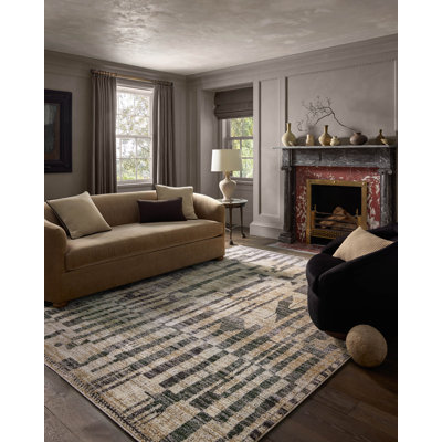 Jeremiah Brent x Loloi Bleecker Beige / Stone Area Rug