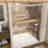 48" W X 72" H Aluminum Double Sliding Shower Door, 1/4" (6mm) Clear Tempered Glass With - Proof Film, Dual Stainless Steel Handles, Reversible And Easy To Install For Bathroom Door Frame, Shatter-118789153