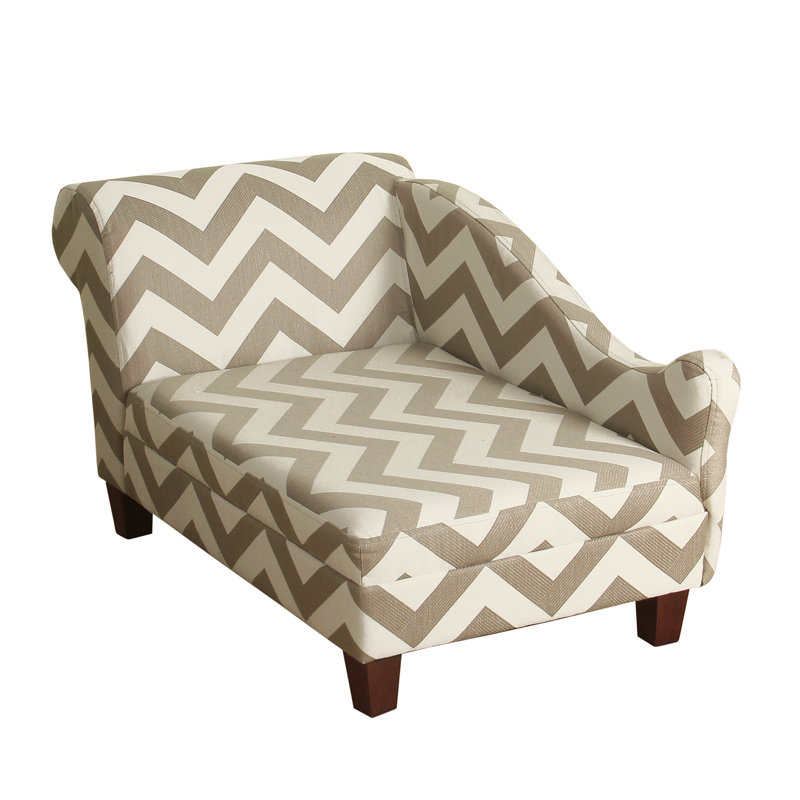 Chevron Orthopedic Memory Foam Pet Bed