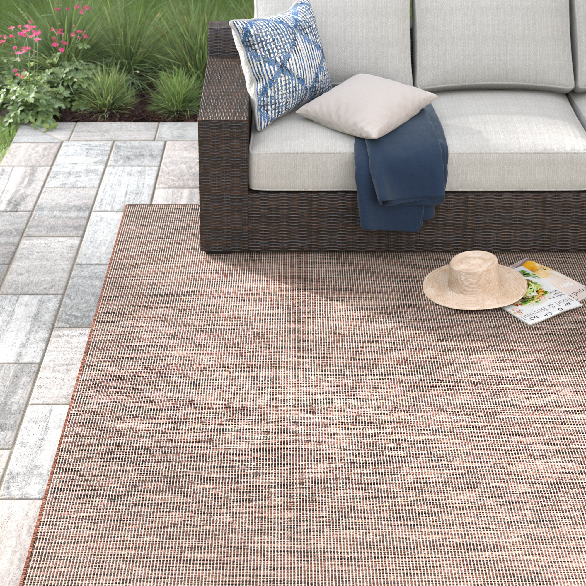 Sol 72 Outdoor™ Abbeyville Indoor / Outdoor Rug & Reviews | Wayfair