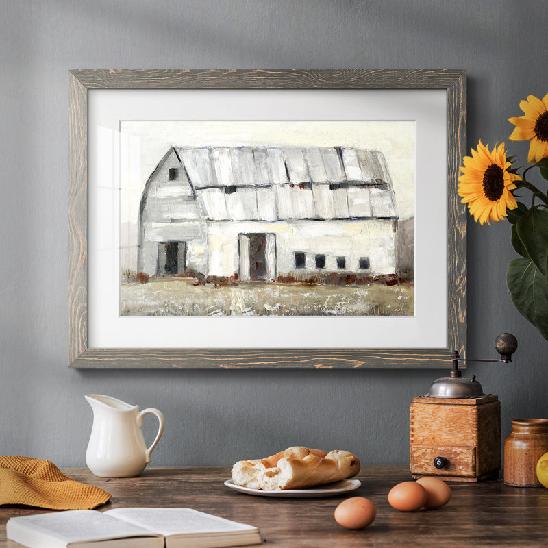 High Summer - impression d'un seul cadre photo, H 26 po x l 38 po x P 1,5 po, Gris
