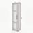 Slim Tall Cabinet Wall Mounted Storage Cabinet for Apartment Home Office-1670170319