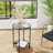 Glass Tray Top End Table-1865789615