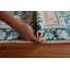 Tapis unique en laine noué à la main 2 pi x 3 pi 9 po nouvel âge Rosellar