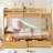 Bilal Twin Over Twin Solid Wood Bunk Bed With Drawers, Natural-1363399911