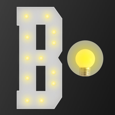 Enseigne lumineuse DEL sans adhésif avec fixation autoagrippante - Décoration murale réutilisable pour la maison, le mariage, les affaires, pas de ruban adhésif, ni de colle
