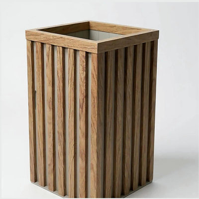 Square Grove Column Planter