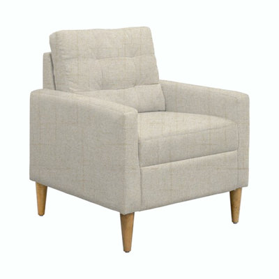 Tufted back Accent Chair