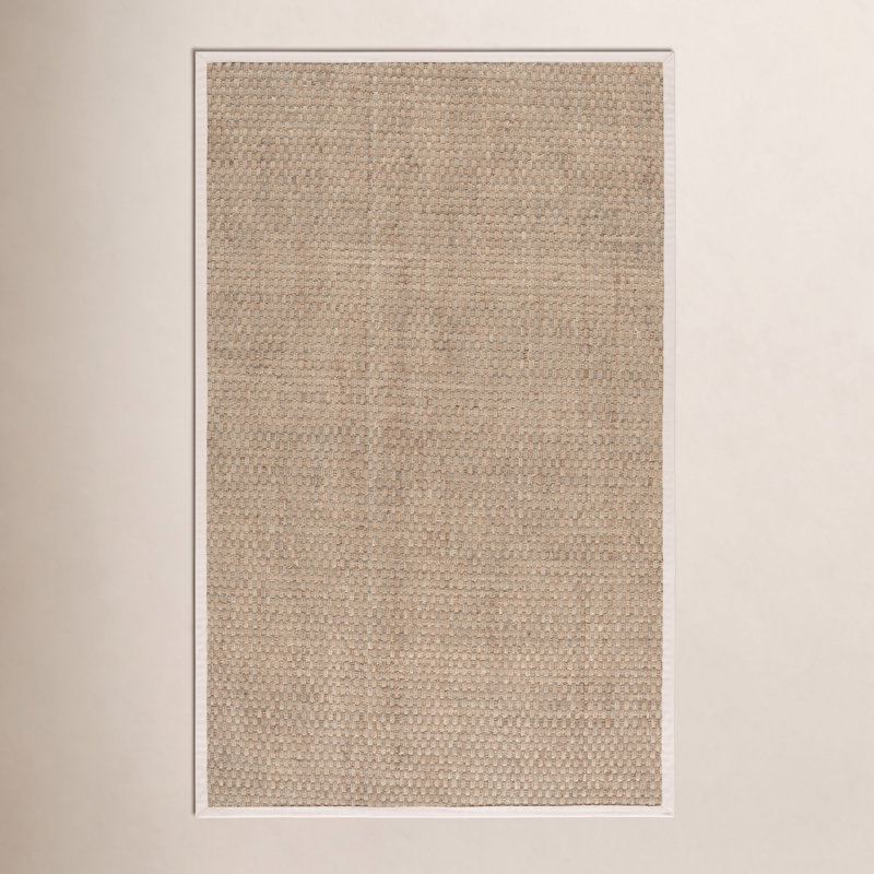 Dollard Natural Fiber Seagrass Rug, Rectangle 5' x 8'