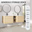 Meuble-lavabo double 68 po avec comptoir en céramique-1921105793