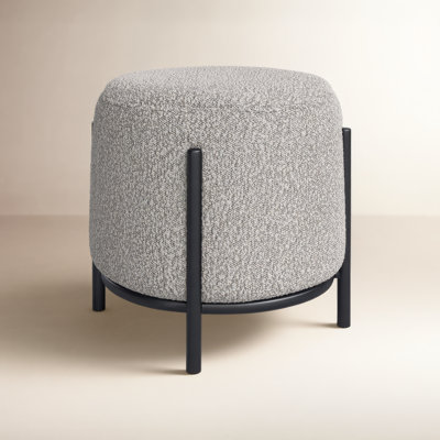 Formentera Powder-coated Iron Accent Stool