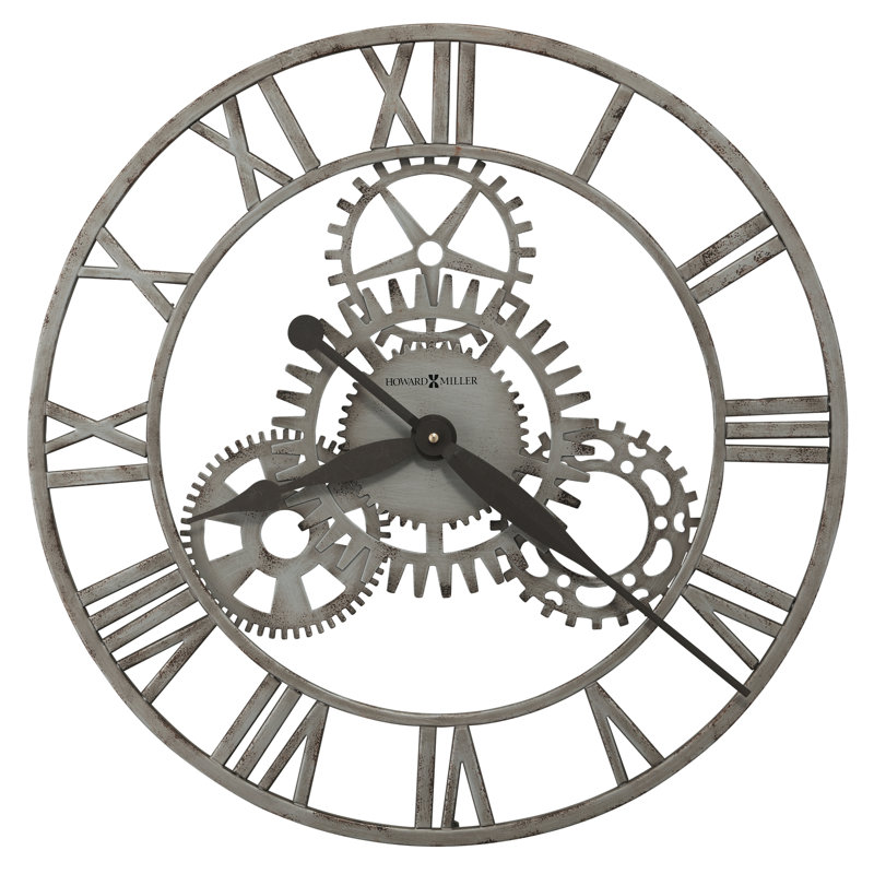 Sibley Metal Analog Wall Clock