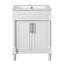 24'' Single Bathroom Vanity With Ceramic Top-1835563547