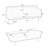 70.1 "Futon Sofa Bed-1111604451