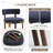 Upholstered Solid Wood Dining Chair Side Chair-1993658720