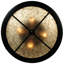 Rustic Lodge 4 - Light Flush Mount
