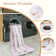 Kaldi Boho Washable Area Rug Non-Slip Ultra-Thin Mat for Room Non-Shedding Floral Carpet