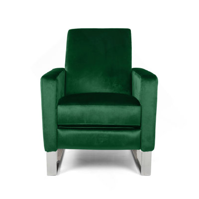 Arvin Push Back High Metal Leg Recliner