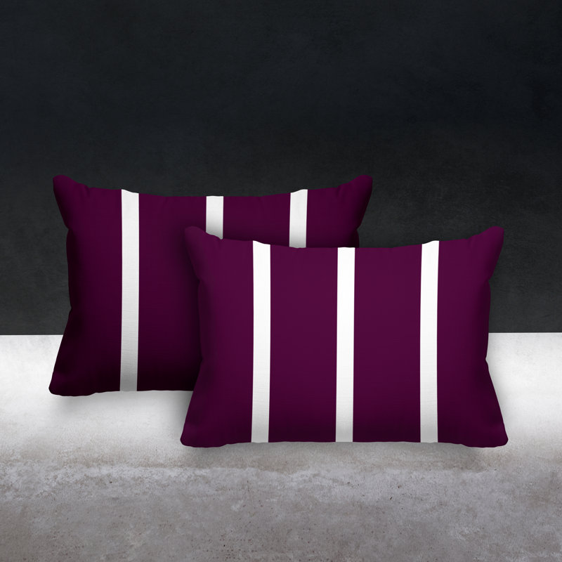 Coussin intérieur / extérieur Tripo, Mauve