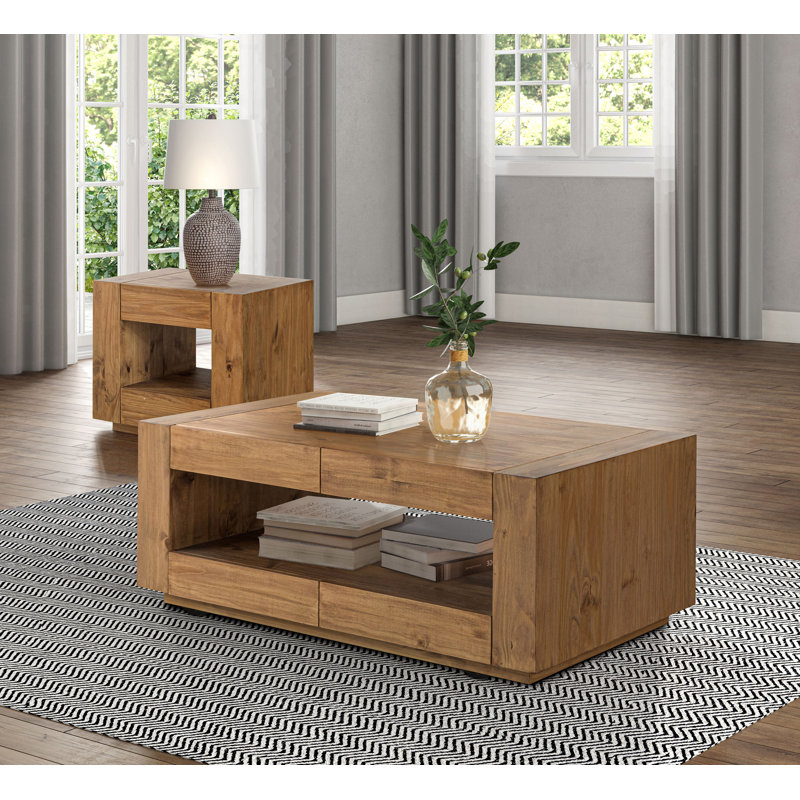 Coffee Table, Oak Finish