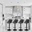 Tabouret de bar rotatif à hauteur ajustable Edward-61537937