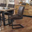 Armor 50cm H Upholstered Metal Side Chair-63335713