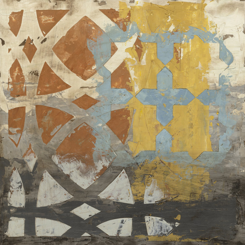 Four Stars I by Megan Meagher - Wrapped Canvas Print, 30cm H x 30cm W x 3.8cm D
