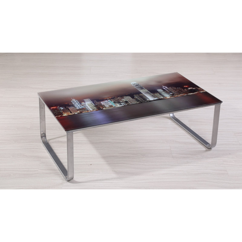 Patti Glass Top Coffee Table