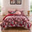 Greenland Home Fashions Millie Garnet 3-Piece King Size Quilt Set 105x95 + 20x36 (2)-109025720
