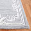 Tapis gris / ivoire en coton et viscose Southaven-86777457