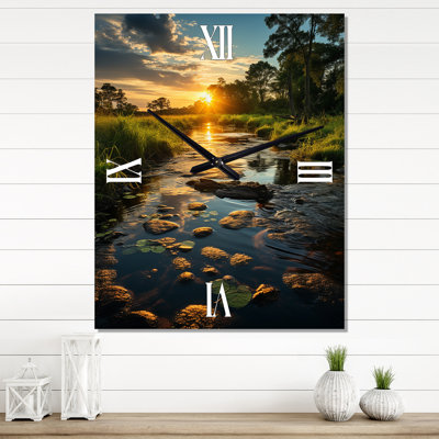 États-Unis, parc national des Everglades, Floride - Paysages, très grandes horloges murales