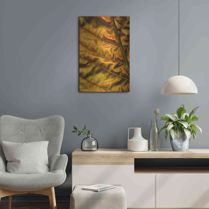 «Golden Desert» par Luxe Metal Portfolio, H 24 po x l 16 po