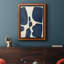 Toile encadrée de qualité supérieure Blue P pièces II - prête à être accrochée-1360638649