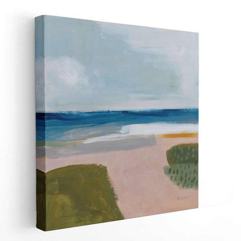 Beach Daze - reproduction d'art sur toile, H 12 po x l 12 po