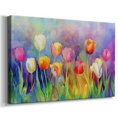 Série Floral-Lxxix -Galerie enveloppée Cavas