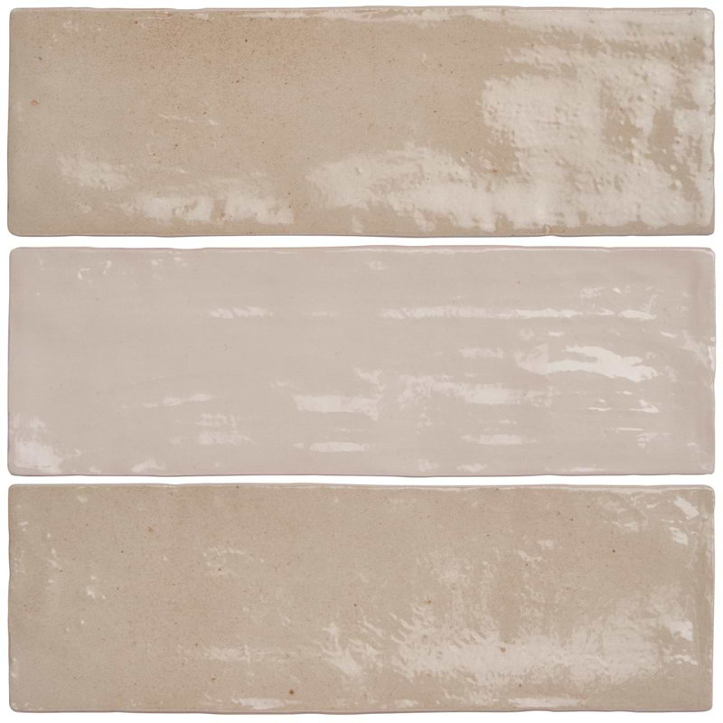 Portmore 3x8 Glazed Ceramic Tile, Sand