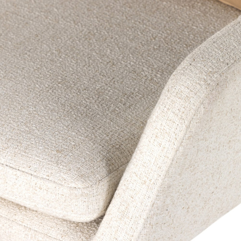 Leda Swivel Task Chair, Omari Natural