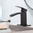 Single Hole Waterfall Bathroom Faucet With Drain Assembly Single Handle Bathroom Sink Faucets Modern Stainless Steel Bathroom Vanity Mixer Taps With Deck Plate-109469216