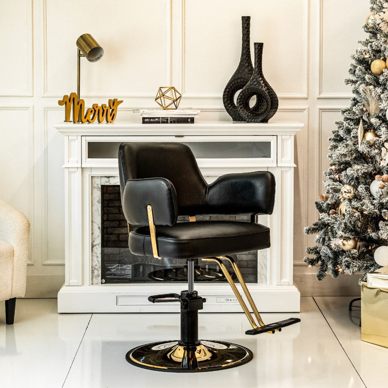 MONCLER Styling Chair (Black/Gold)