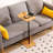 Couch Tray Table Bamboo Height Adjustable Side Table For Sofa C-Shaped Oval End Tables With Slots For Bed & Chairs In Living Room & Bedroom