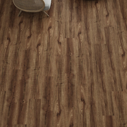 MaxCore Ultra 28mil x 7.3" W x 48" L Click Lock Luxury Vinyl Plank Flooring