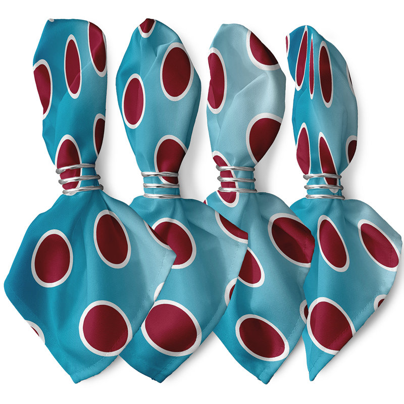 Ensemble de serviettes 4 pièces, Bleu sarcelle