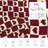 Premium Flannel Lightweight Blanket & 2 Pillow Shams Set with Maroon & Cream Heart Checkerboard, Ultra-Soft & Warm Cozy Bedding Set for All-Season, 60" x 80" Blanket + 2 Pillowcases Anti-Pilling & Machine Washable(Set of 3)