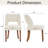 Upholstered Dining Side Chairs Set of 4-705286541