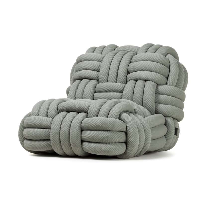 Knitty Armchair, Laurel Linen