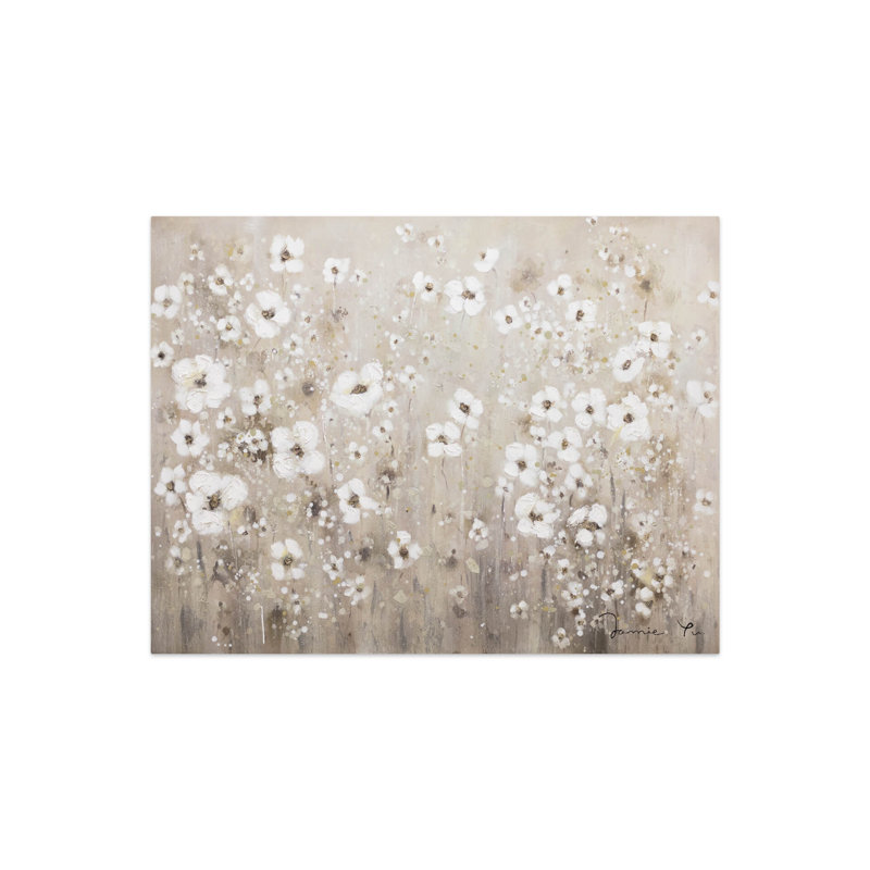 Hand -painted Acrylic Painting on Field of Wishes