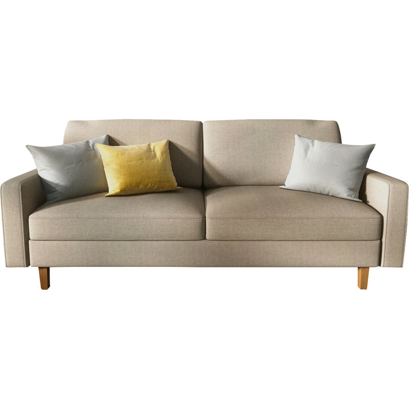 Ensemble de salon standard 2 pièces Christo, Polyester beige