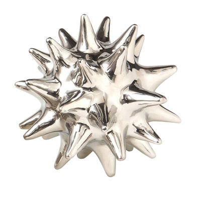 Urchin Shiny Silver Object