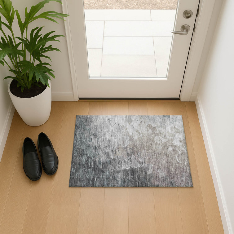 Premium Machine Washable Slesnick AMF1674 Abstract Rug