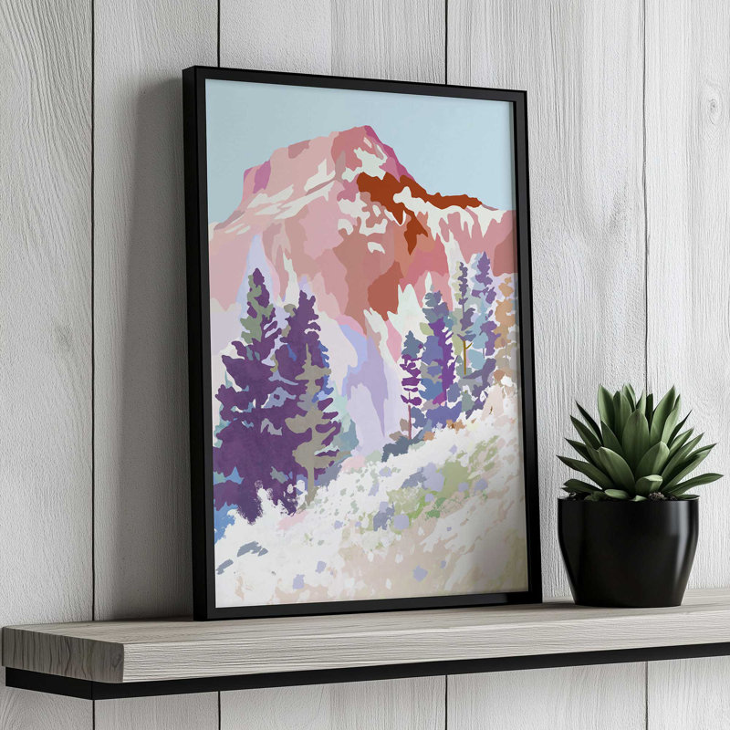 Alpine Lite II By Garima Dhawan Art Print, Tan, 32" H x 24" W
